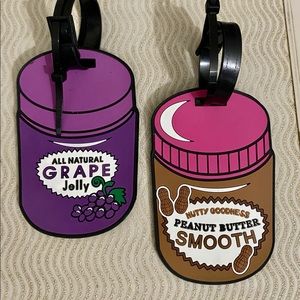 Betsey Johnson PB&J Luggage Tags